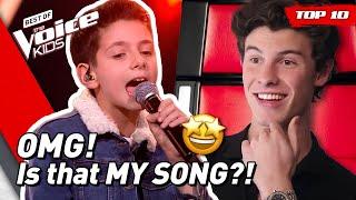 TOP 10 | Awesome SHAWN MENDES songs covered in The Voice Kids! 
