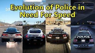 Evolution of Police Cars in Need for Speed