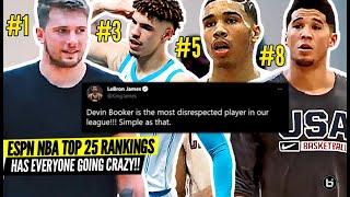 NBA TOP 25 PLAYERS UNDER AGE 25!! IS DEVIN BOOKER NBA'S MOST DISRESPECTED PLAYER?!