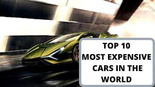 TOP 10 MOST EXPENSIVE CARS IN THE WORLD 2019!! Number 4 is UNREAL 