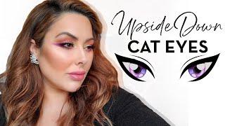 MAKEUP CLASS:  UPSIDE DOWN CAT EYES + How to figure out your eye shape