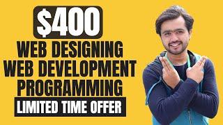 $400 Free Web Designing, Web Development & Programming Course