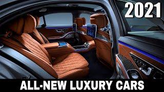 10 All-NEW Luxury Cars with Top of the Line Interior Trims in 2021