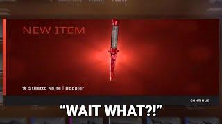 He unboxed this case in 1 second, and didn't even realize he got a RUBY (CS:GO)