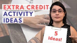 5 EXTRA CREDIT ACTIVITIES FOR COLLEGE STUDENTS