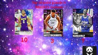 Top 10 point guards in NBA2k21 myteam! Top 10 teir list