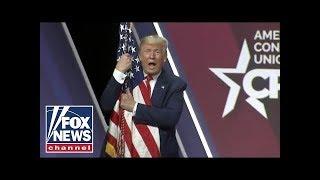 President Trump delivers remarks at CPAC -New