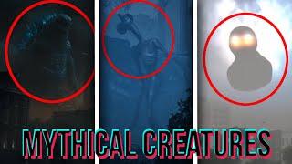 Top 10 GIANT Mythical CREATURES Caught On CAMERA..!