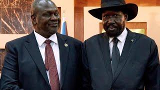 South Sudan's rivals form unity government in bid to end war