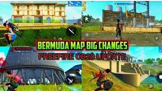 FreeFire New Mega Update OB20 /2020 Big Changes In Bermuda Map !!!