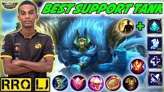 BEST SUPPORT TANK BY MANTA STYLE a.k.a RRQ LJ [TOP GLOBAL GROCK] MOBILE LEGENDS