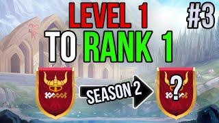 Getting Serious - Level 1 to Rank 1 Season 2 #3 (Brawlhalla Ranked)