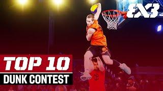 Top 10 Dunk Contests in History | FIBA 3x3