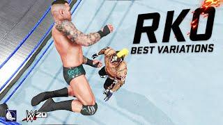 10 Best Randy Orton RKO Variations (animations) in WWE '20