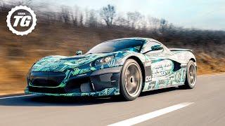 WORLD EXCLUSIVE: Rimac C_Two electric hypercar first drive | Top Gear