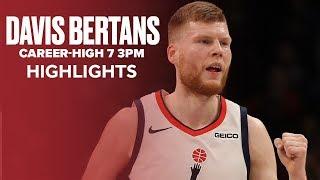 Davis Bertans Hits Career-High 7 3-Pointers Against 76ers