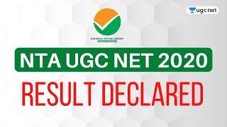 NTA UGC NET | JRF Result 2020 Declared | UGC NET 2020 Results Out Now