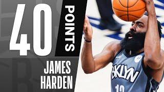 James Harden Drops 40 PTS, 10 REB & 15 AST In W!