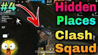 new hidden place in clash squad Top 4 || part 4 || best place for clash squad Barmuda map |