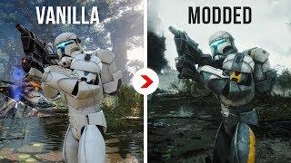 Star Wars Battlefront II Fully Modded 4K | Best Graphics Mods 2020