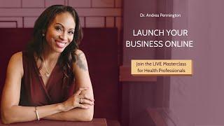 Live Masterclass for Health Professionals | How to build online business, course, or coaching