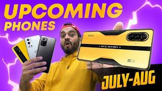 Upcoming Phones August 2021 and July End 