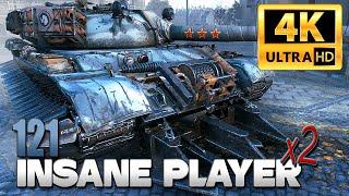 121: TOP PLAYER WITH 2 TOP GAMES IN THE SAME SESSION - World of Tanks