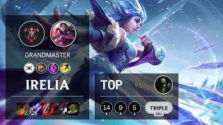 Irelia Top vs Urgot - KR Grandmaster Patch 10.6