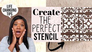 How To Apply The Perfect Stencil! | Ashleigh Lauren