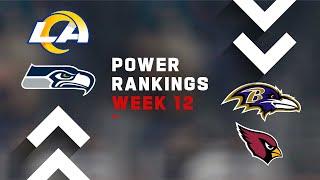 Week 12 NFL Power Rankings Show: Ravens Exit Top 10