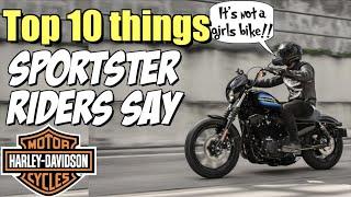 Top 10 things every Harley Sportster guy says