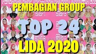 PEMBAGIAN GROUP TOP 24 LIDA 2020