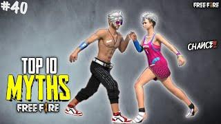 Top 10 Mythbusters in FREEFIRE Battleground | FREEFIRE Myths #40