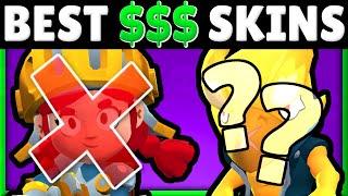 Are the MOST EXPENSIVE Skins Worth It?! | Brawl Stars Skin Tier List (Part 2)