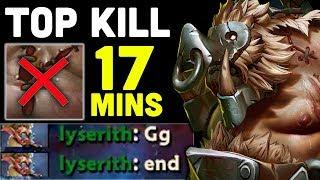 WTF 17MINS NO FLESH HEAP!! EPIC PUDGE SUPPORT TOP KILL IN TEAM | GENIUS PUDGE