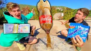 BEST COKE AND MENTOS ROCKET WINS $10,000