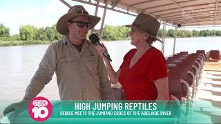 Studio10 experience a Jumping Crocodile Cruise