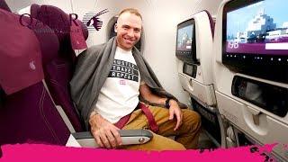 Flying QATAR AIRWAYS to Armenia - The BEST ECONOMY CLASS in the WORLD! Miami to Yerevan
