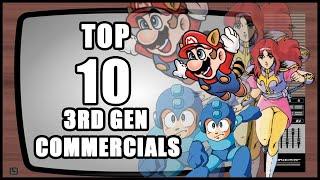 Top 10 3rd Generation Video Game Commercials (Famicom, NES, Sega Master System)