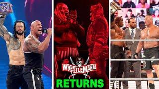 Every Return Leaked For WWE WrestleMania 37 - The Fiend Bray Wyatt & Brock Lesnar Return