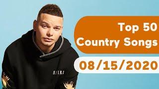 US Top 50 Country Songs (August 15, 2020)