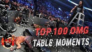 WWE TOP 100 Omg Table Moments of 2019