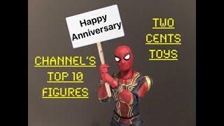 1 Year Anniversary video! | Top 10 figures of the last year for Two Cents Toys