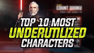 Top 10 Most Underutilized Heroes in SWGoH! | Star Wars: Galaxy of Heroes