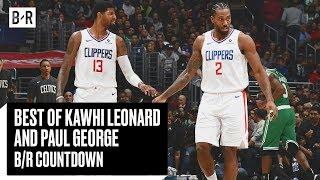 Best Of Kawhi Leonard and Paul George From 2019-20 Season | B/R Countdown