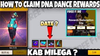 HOW TO CLAIM SHARE THE DNA MEIN DANCE REWARDS IN FREE FIRE | how to claim phantom bear bundle