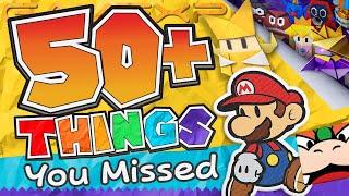 We Found 50+ NEW Details in Paper Mario: The Origami King's Reveal! (Ninja Town & a Luigi Lamp??)