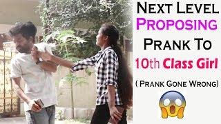 Next Level Proposing To 10th Class Girl Gone Wrong | Best Prank Videos 2020 | Telugu Pranks