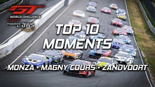 Top 10 Moments from GT World Challenge Europe! | 2021