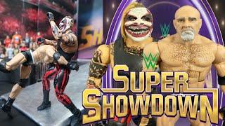 The Fiend Bray Wyatt vs Goldberg WWE Super Showdown WWE Action Figure Match